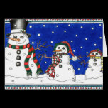Snow Family cards