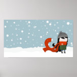 Snow farewell poster