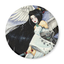 Snow & Feathers Magnet