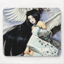 Snow & Feathers Mousepad