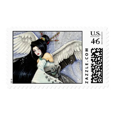 Snow & Feathers, Postage Stamp