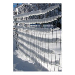 Snow Fence ~ ATC Business Card