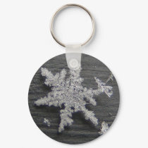 Snow Flake 45 ~ keychain