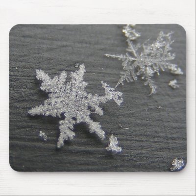 Snow Flake 45 ~ mousepad by Andy2302
