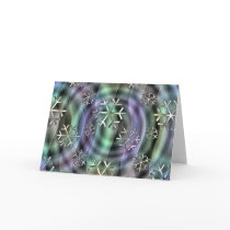 Snow Flake Christmas Card