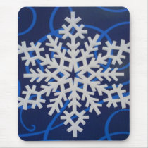 Snow Flake mousepads by crystalpeppermint Snow Flake mousepads