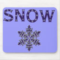 Snow Flake mousepads by ninaleighk Snow Flake mousepads