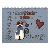 Snow Friends 2010 Calendar by ArmyMomCreations Snow Friends 2010 Calendar