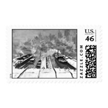 Snow from Brooklyn Heights 1922 Stamp