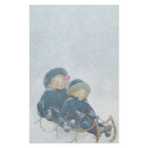 Snow Fun stationery