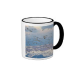Snow geese during spring migration 2 mug
