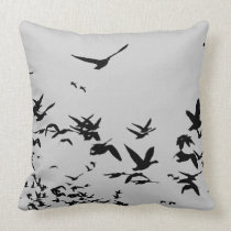 Snow Geese Flying 2 in 1 American MoJo Pillow pillows