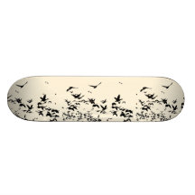 Snow Geese Migration Skateboard