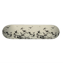 Snow Geese Migration Skateboard