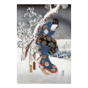 Snow Geisha Posters & Prints by junipergrove Snow Geisha Posters & Prints