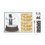 Snow Globe - 24 KT stamps