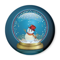 Snow Globe 2 magnets