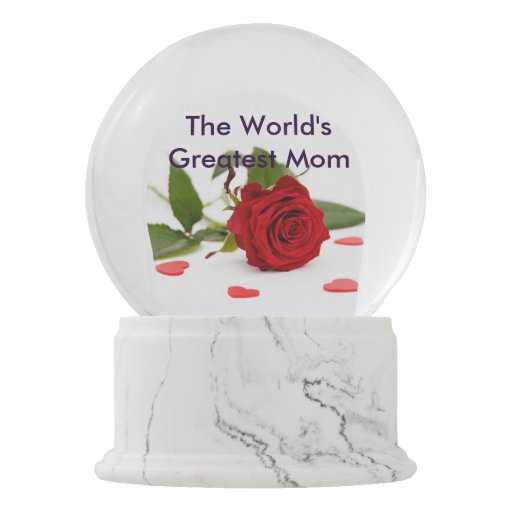 Snow Globe for that special mom Zazzle