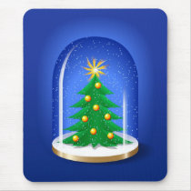 Snow Globe mousepads by Lidusik Snow Globe mousepads