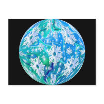 Snow Globe postcards