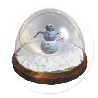 Snow Globe Sticker by MDKgraphics