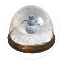 Snow Globe Sticker by MDKgraphics Snow Globe Sticker