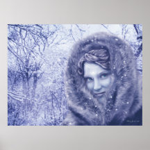 Snow Goddess Poster