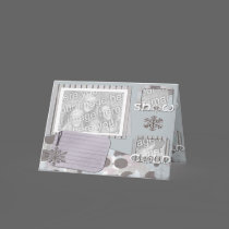 SNOW GREETING PHOTO cards