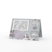 SNOW GREETING PHOTO cards by GreetingsCards SNOW GREETING PHOTO cards