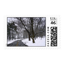 Snow Has Fallen Postage