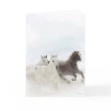 Snow Horses cards by William63 Snow Horses cards