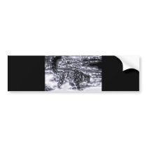 Snow Hunter 3 bumper stickers