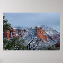 Snow in Sedona Arizona 2812 posters