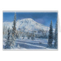 Snow in the Mountain...Card. by 777Images Snow in the Mountain...Card.