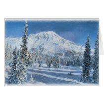 Snow in the Mountain...Card.
