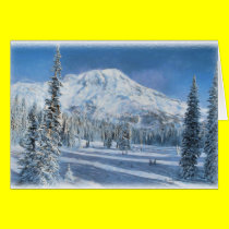 Snow in the Mountain...Card.