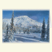 Snow in the Mountain...Card.