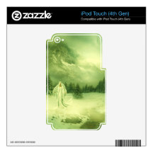 Snow Lady iPod Touch 4G Skin