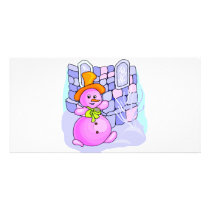 Snow Lady photo cards