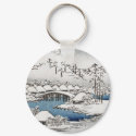 Snow Landscape Keychain