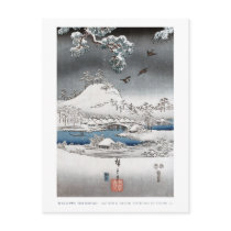 Snow Landscape Postcard