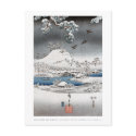 Snow Landscape Postcard