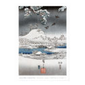 Snow Landscape Poster 2 posters by junipergrove Snow Landscape Poster 2 posters