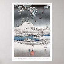 Snow Landscape Poster 2