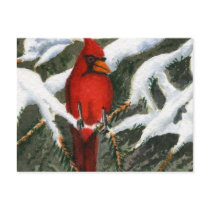 Snow Landscape Print Postcard by robertfaggartist Snow Landscape Print Postcard