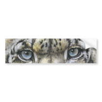 Snow Leopard bumper stickers by BarbBarcikKeith Snow Leopard bumper stickers