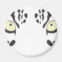 Snow Leopard Eyes Refrigerator Magnet