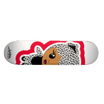 Snow Leopard Matilda skateboards