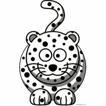 Snow Leopard Photo Cut Out