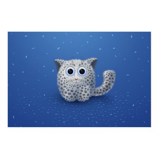 Snow Leopard print